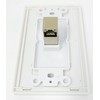 RiteAV CAT 6A 1 Port Shielded Cat6A 90 Degree Exit