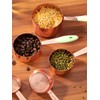 Joyhill Copper Measuring Cups and Spoons Set of 10 Piece,