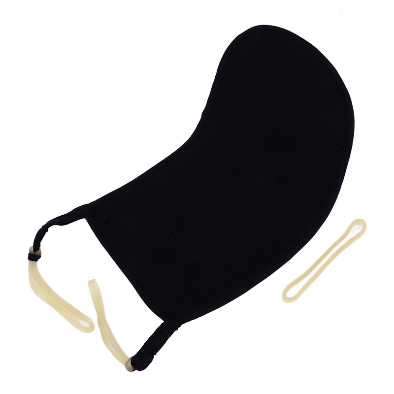 Violin Shoulder Rest Pad Adjustable Chinrest Soft Cover Protector Non