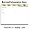 Weekly Productivity Planner - 8" x 11" Dashboard Desk Pad/Planner,