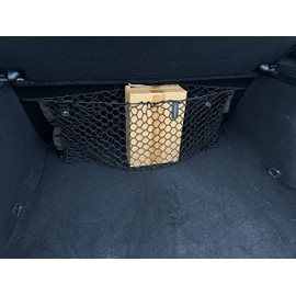 Envelope Style Automotive Elastic Trunk Mesh Cargo Net for KIA Stinger 2018-2024 - Premium Trunk Organizers and Storage - Luggage Net for Sedan - Best Car Organizer for KIA Stinger GT