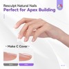 SAVILAND Builder Nail Gel Kit with Nail Drill: Clear Pink