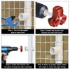 JYINCPED 1-1/2 Inch PVC Pipe Reamer,PVC Fitting Saver Socket Saver