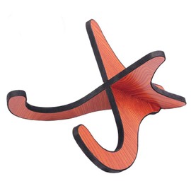 ColorfylCoco Ukulele Stand, For Small String Instruments Such As Mini Guitar, Violin, Easy Assembly, Wood Color, Wood Color