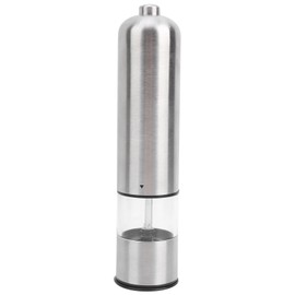 Electric Salt Pepper Grinder Stainless Steel Automatic Battery Operated Spice Mill Tool
