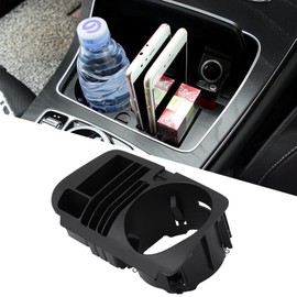 TTCR-II Cup Holder W205 Compatible with Mercedes C Klass W205 Cup Holder Car E Class W213 Centre Console Cup Holder GLC X253 V Class W447 Removable Cup Holder Drinks Holder A2056800691