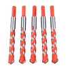 5PCS Twist Drill Bits 16.2mm Straight Triangle Shank Cemented Carbide
