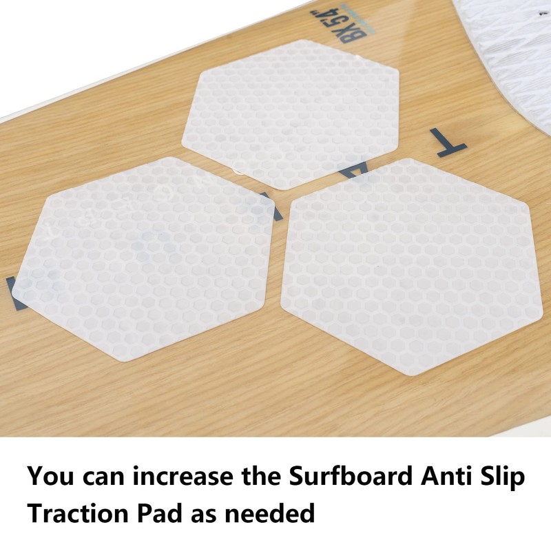 Rokia R 10 Pieces Silica Gel surf Traction pad, Suitable