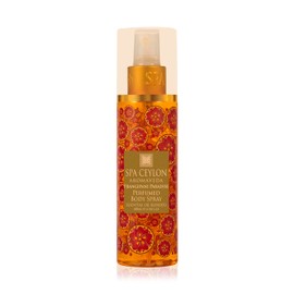 SPA CEYLON Frangipani Paradise Body Spray | Tropical Floral Fragrance Mist with Frangipani & Jasmine |Inviting Women's Perfume