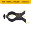 VANROUG Deck Patio Umbrella Holder,Patio Umbrella Holder Corner Mount Bracket