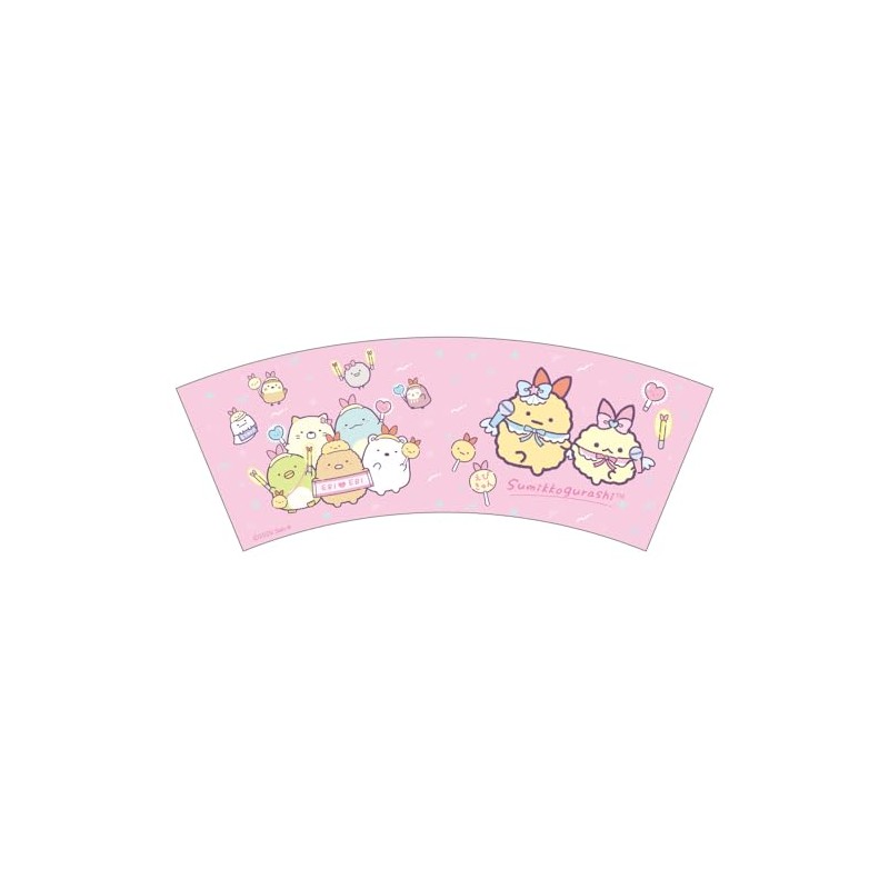 Tees Factory Sumikko Gurashi Angel Shrimp Idol Water Cup H4.1
