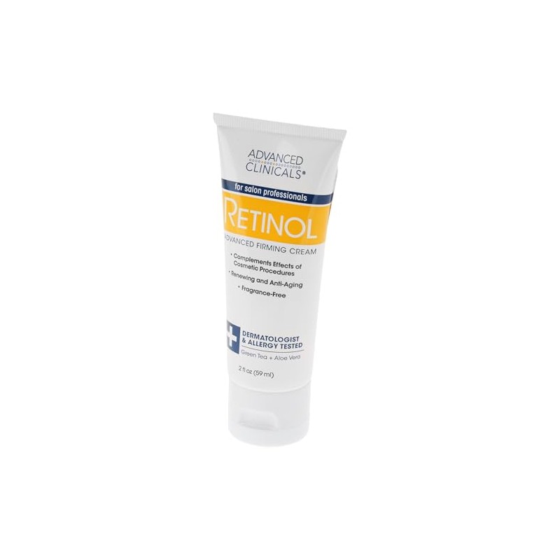ADVANCED CLINICALS CREMA REAFIRMANTE CON RETINOL ANTI-EDAD CON TE VERDE
