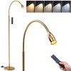 SpeePlant Reading Floor Lamp, 73" Standing Lamp with Dimmable Zoomable