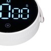 Desktop Timer Minimalist Round 3 Level Volume Adjustable Digital Countdown