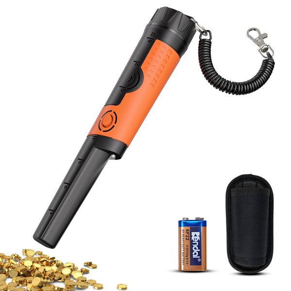 SUNPOW Metal Detector Pinpointer for Adults & Kids - Waterproof