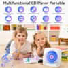 CD Player Portable: Kegaudio CD Players for Home with Speakers
