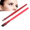 2 Pcs Eyebrow Brush Set Ultra Thin Bevel Multifunctional Makeup