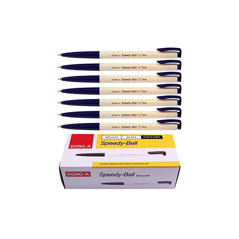 Korea Pens Dong-a P&t Speedy Ball Point Pen Dozen Box