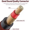 BESTU Guitar Shielded Guitar Cable 6m Guitar Bass Electronic Drum