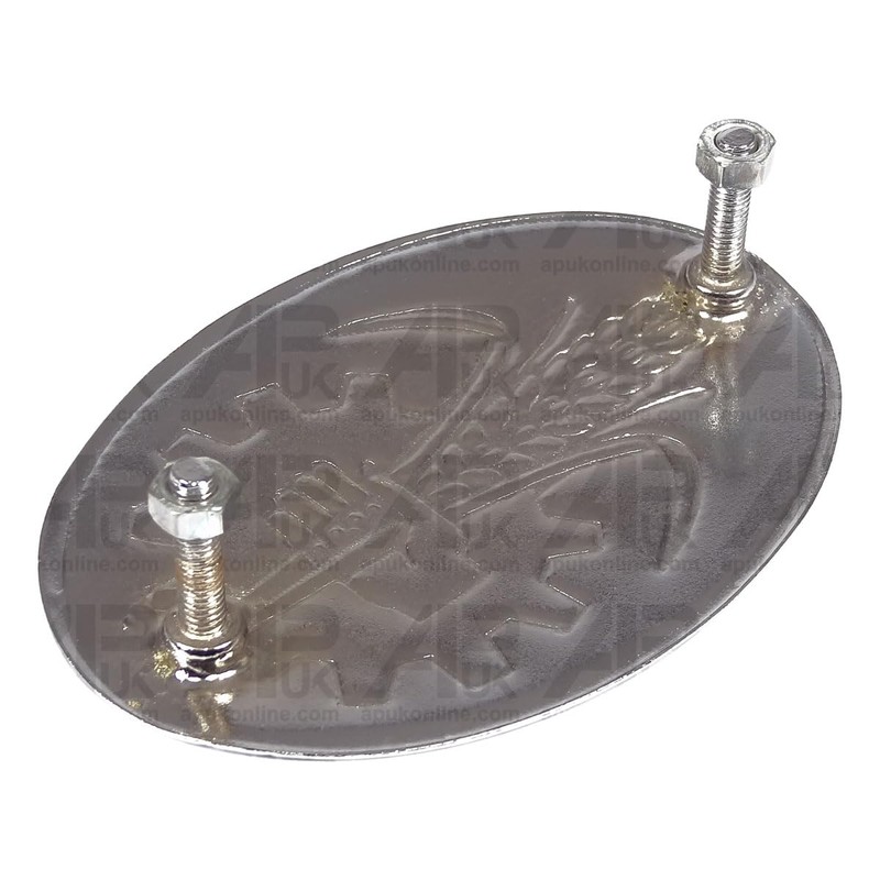 APUK Front Wheatsheaf Grill Nose Badge Emblem Replacement for Fordson