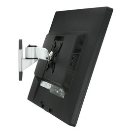 Mount-It! Premium Monitor Wall Mount Arm | Quick-Release Modular Mounting Bracket for VESA 75 and 100 mm Pattern