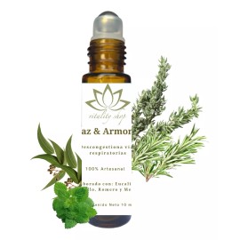 Vitality Shop Roll On Menta Y Eucalipto Descongestiona Vias Respiratorias