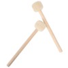 Drum Stick Wool Felt Drum Mallets with Wooden Handle Precussion