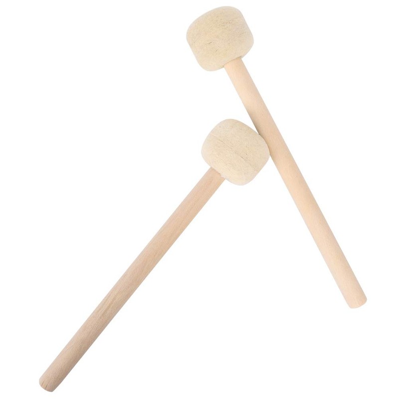 Drum Stick Wool Felt Drum Mallets with Wooden Handle Precussion