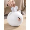 Kuuleyn Household Tissue Paper Box, Plastic Face Paper Organiser, Cartoon