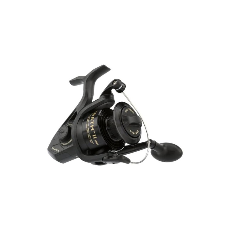 PENN Wrath II Saltwater Spinning Fishing Reel, Size 5000, Right/Left