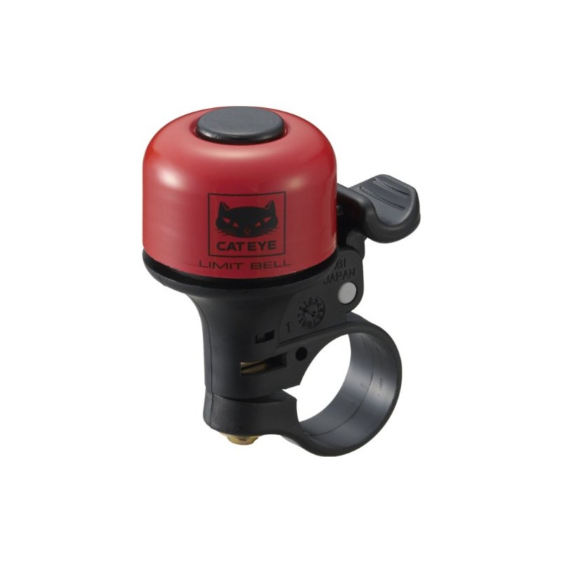 Cat Eye PB-800 Aluminum Red Bicycle Bell