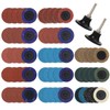 WORKPRO 101-pieces Sanding Discs Set, 2 inch Discs with 1/4