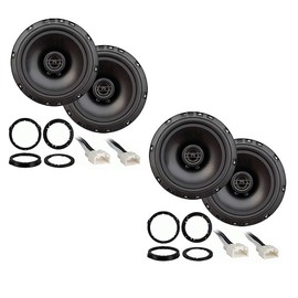Harmony Audio HA-R65 Compatible with Ford Mustang 2015-2018 Factory Speaker Replacement Package