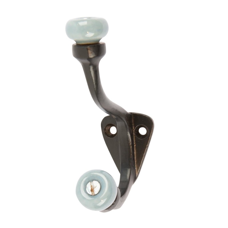Hammer and Tongs Grey Ceramic Ball Hat & Coat Hooks
