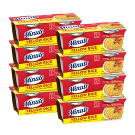 Minute Ready-to-Serve Yellow Rice, Microwavable Rice Cups, 8.8-Ounce Cups (Pack of 8)
