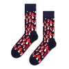 Happy Socks Unisex Mushroom Sock Mush, multicoloured