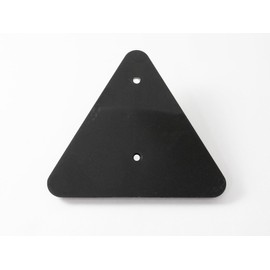 THD Triangular Reflector with e-Mark, Weight: 2.6 oz (75 g), Compatible with Vehicle Inspections, Safety Standards, Waterproof, Truck, Trailer, Trailer, Boat Trailer