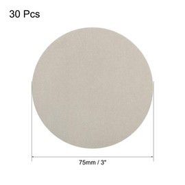 TA-VIGOR 30Pcs 75mm Wet and Dry Sanding Discs, 4000 Grit 3 Inch Hook and Loop Sandpaper Electrostatic Sand Planting Silicon Carbide Sanding Discs