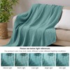 PHF Cooling Muslin Throw Blanket for Hot Sleepers, 60% Viscose