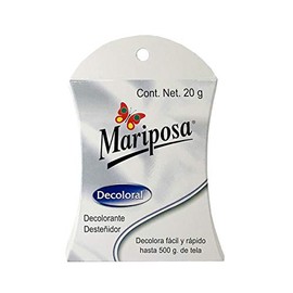 Colorante Mariposa Cristales Decolorante 20 g