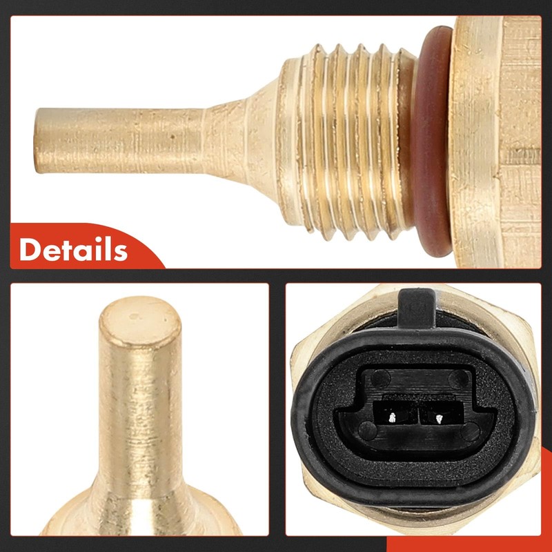 A-Premium Engine Coolant Temperature Sensor [2 Pins] Compatible with Ram