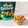 Platinum’s Roasted & Salted Cashews - Plant Based Protein, Fiber,