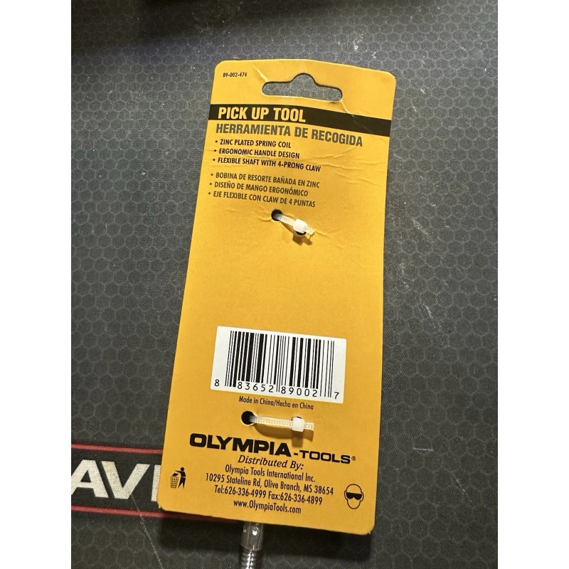Olympia Tools 24” Flexible Pick Up Tool Mechanic Grabber