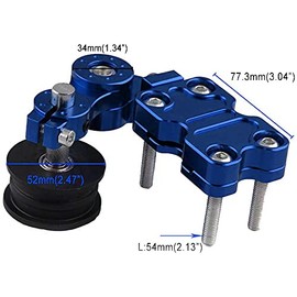 Chain Tensioner Adjuster Universal Aluminum Chain Automatic Regulator for Motorcycle Motocross Dirt Pit Bike ATV (gold)