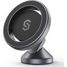 SYNCWIRE MagSafe 자동차 마운트용 SYNCWIRE - 대시보드용 360 회전 마그네틱 휴대폰 홀더 강력 자석 호환 17 Pro [Carbon Fiber] SYNCWIRE MagSafe Car Mount - 360 Rotation Magnetic Phone Holder for Dashboard, Strong Magnet Compatible with 17 Pro [Carbon Fiber]
