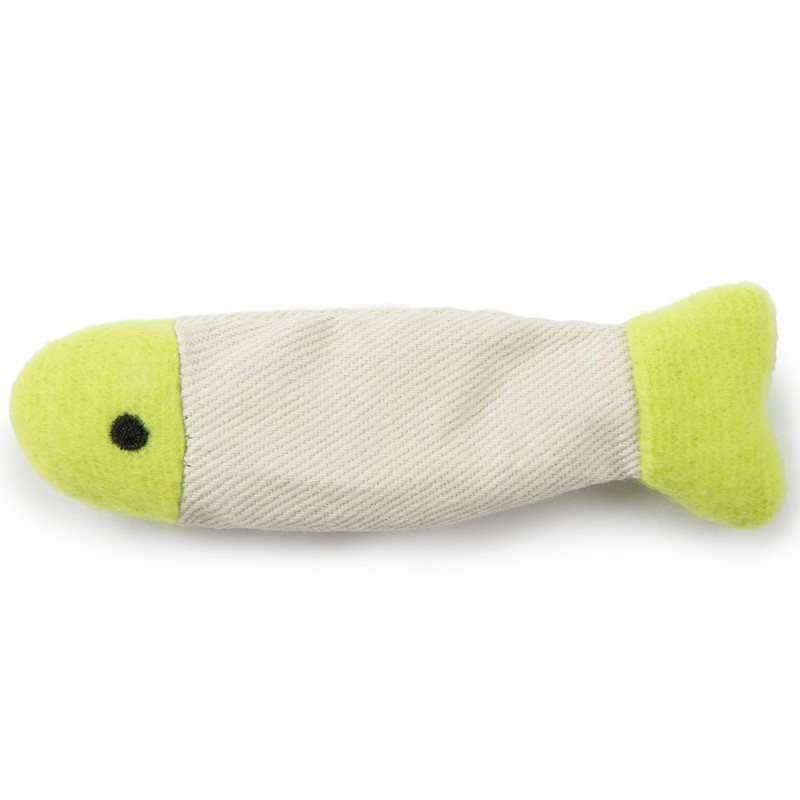 SmartyKat (3 Count) Fish Flop Crinkle Catnip Cat Toys -