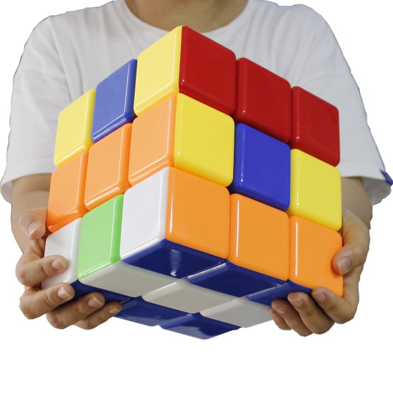 GoodPlay Heshu Super Big Size 18CM 3x3x3 Colorful Stickerless Speed