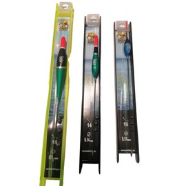 Behr Ready Fishing Set for Tipping Fishing Fully Pre-Assembled 3 Different Sizes and Shapes + Free Petri Heil! Sticker (Set 1)