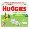 Huggies Natural Care Sensitive Baby Wipes, Unscented, 6 Pack, 288