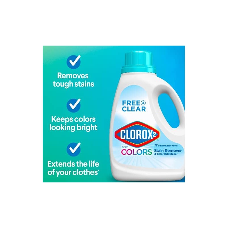 Clorox 2 Free & Clear Laundry Stain Remover and Color